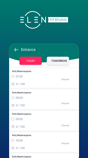 ELEN Fit Studio Screenshot 1