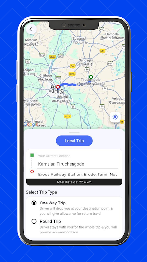 Nithra Ride Find Acting Driver Screenshot 1