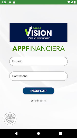Visión - App Financiera Screenshot 0