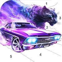 Cars, Transport Coloring Games