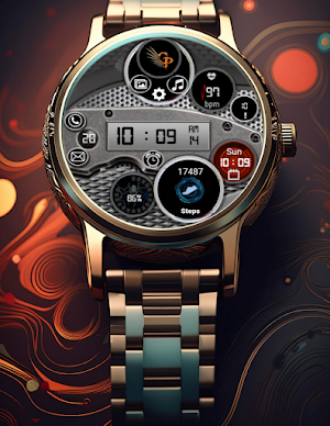 Gunner 01 Wear OS Watch Face Screenshot 2