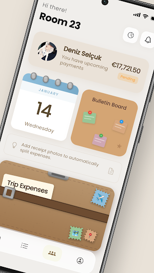 Roomigoo - Shared Home App Screenshot 1