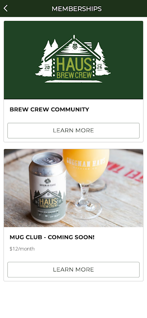 Guggman Haus Brewing Co. Screenshot 1