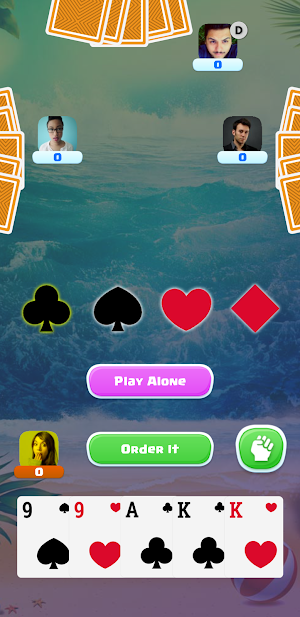Euchre Card Game Screenshot 1