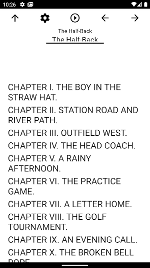 Book, The Half-Back Screenshot 0