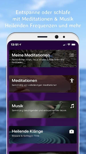 MYditation - Meditation für Entspannung & Schlaf Screenshot 1