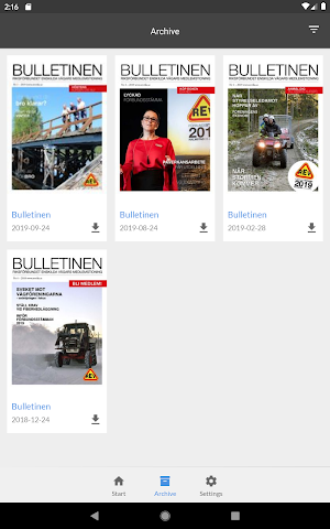 REV Bulletinen Screenshot 3
