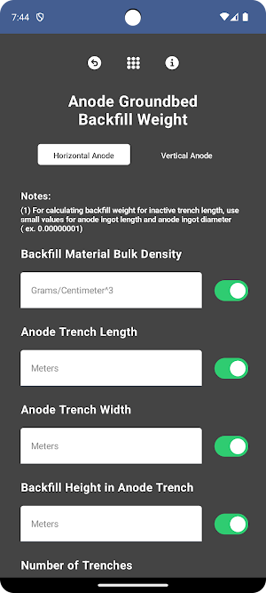 Cathodic Protection Calculator Screenshot 3