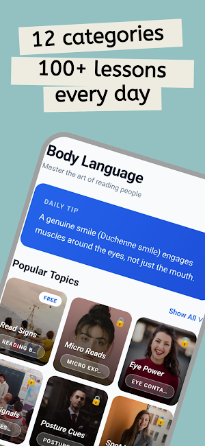 Human Body Language Secrets Screenshot 0