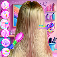 Glam Girl Hair Salon Makeover