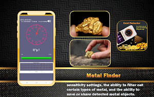 Gold Finder & Metal Detector Screenshot 1