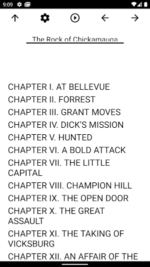 Book, The Rock of Chickamauga Screenshot 0