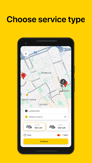 City Taxi Brno, 24/7 Screenshot 2