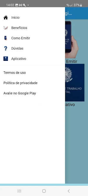 Carteira Trabalho Digital Guia Screenshot 2
