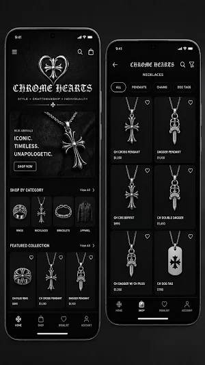 Chrome Hearts Screenshot 1