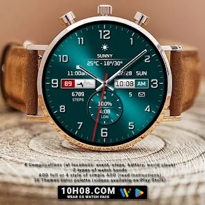 Watch face 10h08.com #100 Screenshot 2