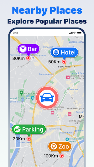 GPS Maps - Navigation & Route Screenshot 3
