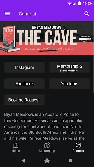 Bryan Meadows Ministry Screenshot 2