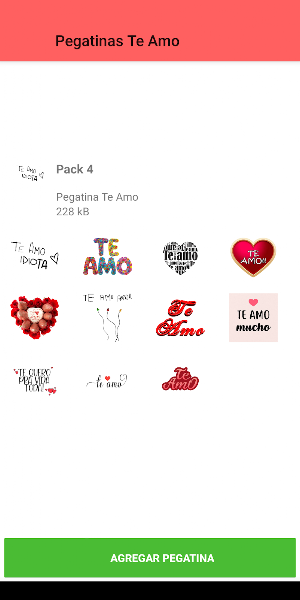 stickers i love you screenshot 3