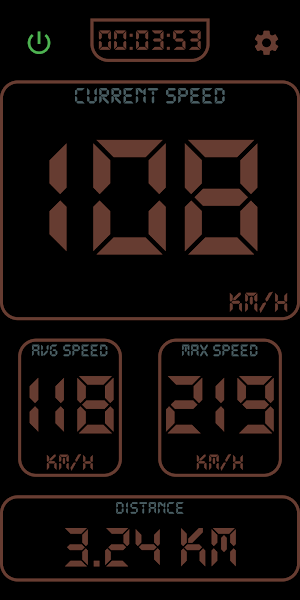 Gps Speedometer Screenshot 1