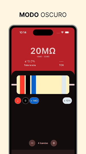 Resistor Calculator Screenshot 3