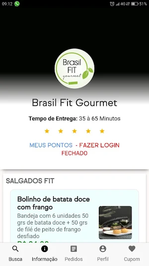 Brasil Fit Gourmet Screenshot 0