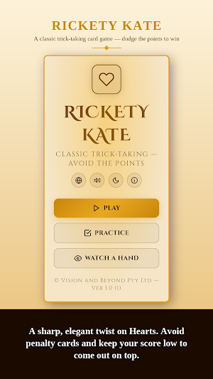Rickety Kate/Hearts: Learn Screenshot 0