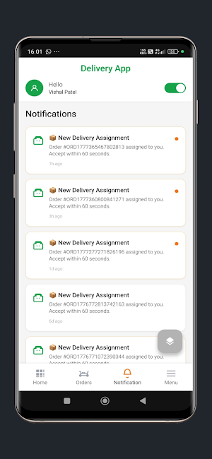 Arnix Delivery Screenshot 1