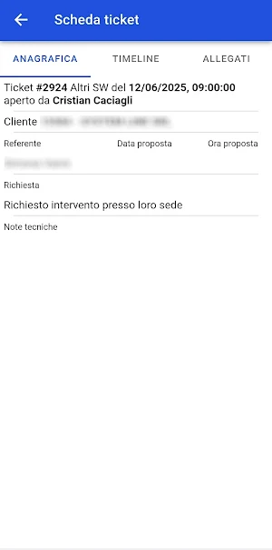 InCAs Mobile Screenshot 1