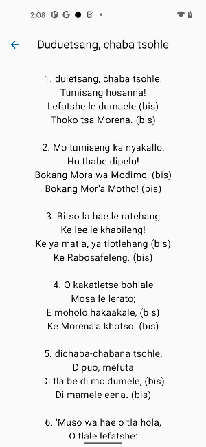 Difela Tsa Sione (ZA) Screenshot 1