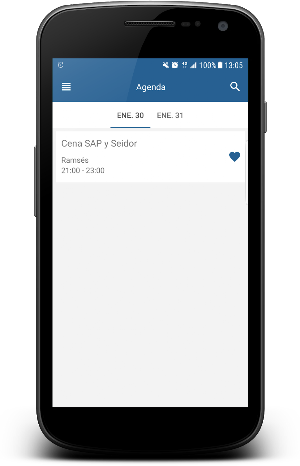Seidor Events Screenshot 2