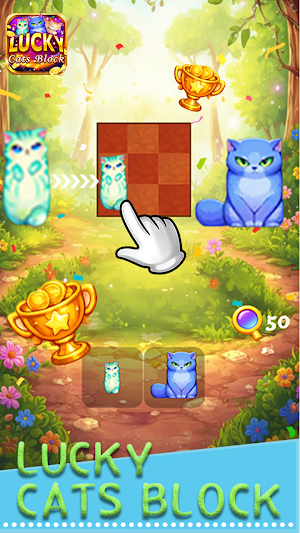 Lucky Cats Block Screenshot 2
