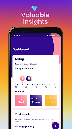 Easy Breastfeeding Tracker Screenshot 2