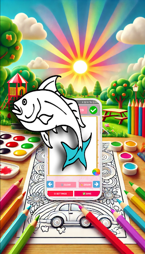 Fish Magic Coloring Screenshot 0