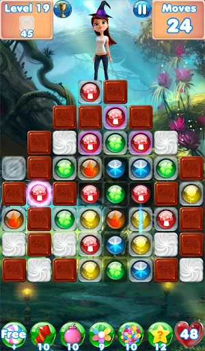 Bubble Girl - Match 3 games and fun puzzles screenshot 2