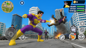 Rope Hero: Open City Screenshot 2
