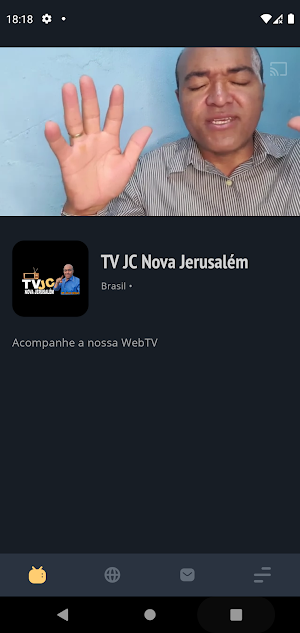 TV JC Nova Jerusalém Screenshot 2