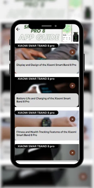 Smartband Pro 8 App Guide Screenshot 2
