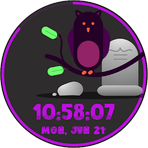 Watch Face Halloween wear Os Screenshot 3