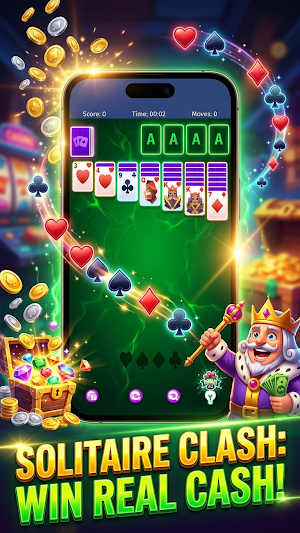Solitaire Clash Win Real Cash Screenshot 2