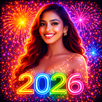 New Year Photo frame 2026