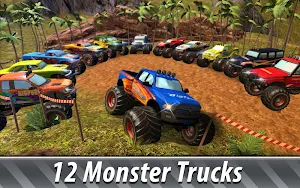Monster Truck Offroad Rally 3D Screenshot 1