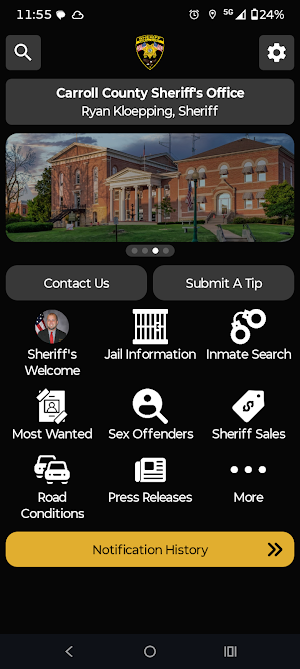 Carroll County Sheriff, IL Screenshot 0