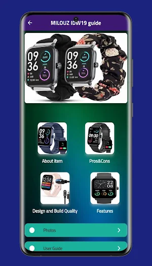 MILOUZ IDW19 smartwatch guide Screenshot 0