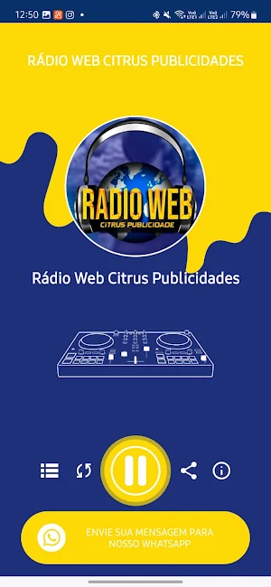 Rádio Web Citrus Publicidades Screenshot 2