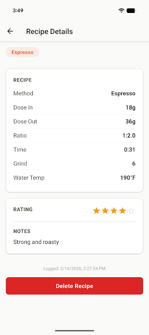 Tamp&Timbre Screenshot 1