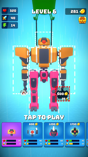 Mech City robot transform game Screenshot 1