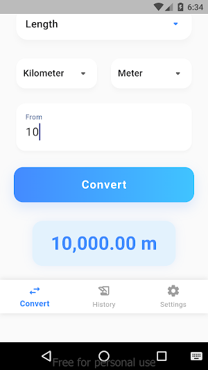 Unit Converter Screenshot 3