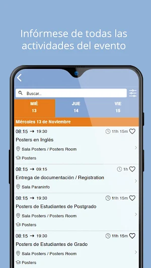 XXVIII Encuentros Investen Screenshot 1
