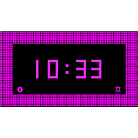 Alarm clock pelcro